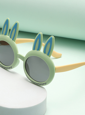 儿童太阳镜labubu墨镜小孩遮阳镜