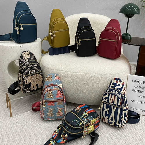 Небольшая сумка через плечо, нагрудная сумка, универсальная небольшая сумка, 2025 года, ткань оксфорд