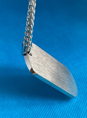 厚军牌项链挂牌钛钢刻字吊牌定做