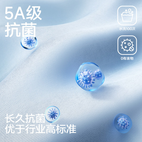 三利擦手毛巾挂式吸水速干抗菌方巾厨房卫生间家用小毛巾洗脸毛巾