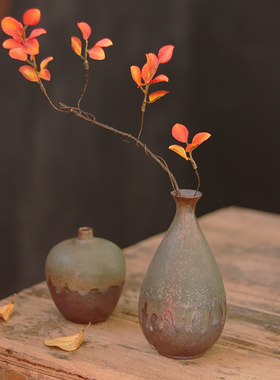 颢言陶瓷插花中式客厅茶室复古