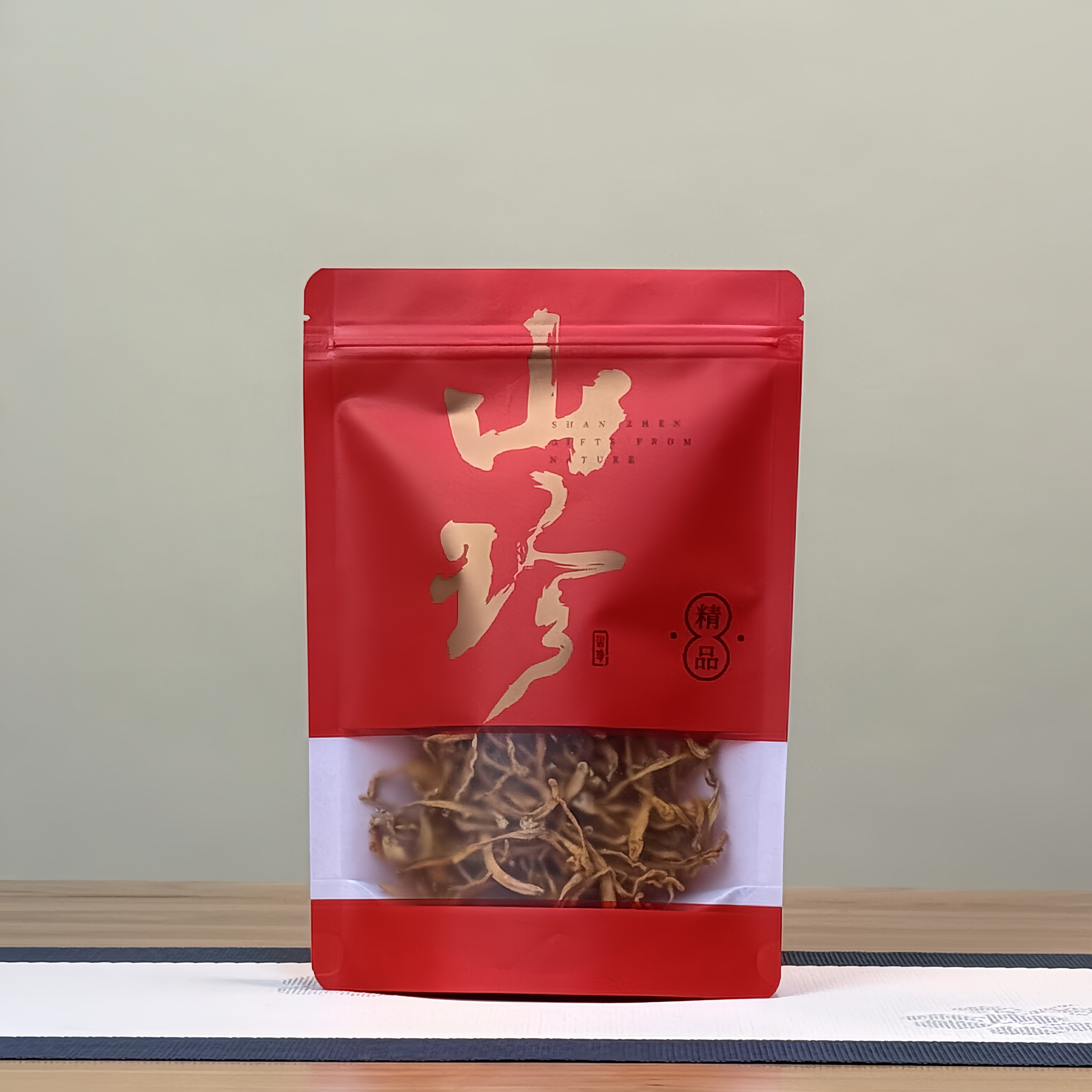 山珍特产精美包装袋空袋木耳香菇羊肚菌榛蘑菌菇山货菌汤包自封袋,淘宝优惠券,粉丝福利购,淘宝优惠卷