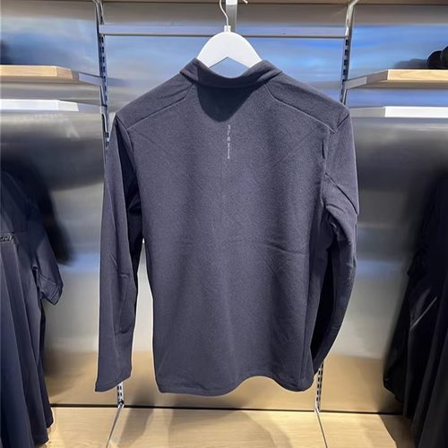 FILA斐乐2025冬季新款男士运动休闲半拉链长袖T恤衫A61M541203 - 图0