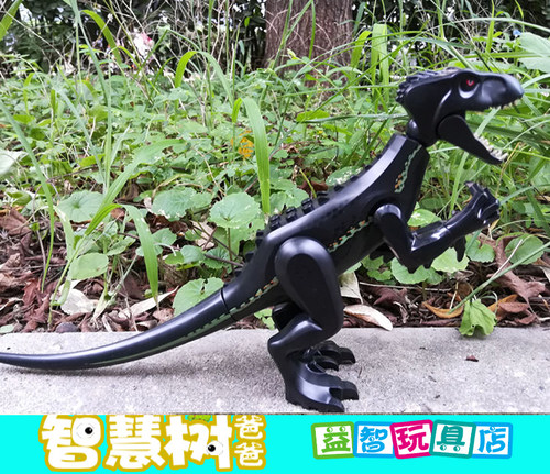 新款恐龙泰坦霸王龙雷克斯拼装积木玩具2026年拼装益智3-12岁男孩 - 图2