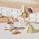 Kawashimaya Yike Tree Insulation Mat Dining Table Decoration Anti-solution