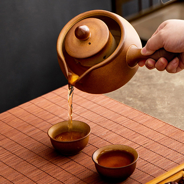 Kawashimaya stove-made tea home indoor complete set of teapots