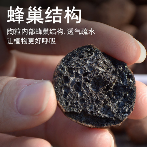 种花陶粒蛭石陶粒营养土营养液肥料多肉植物基质育苗块园艺铺面垫 - 图2