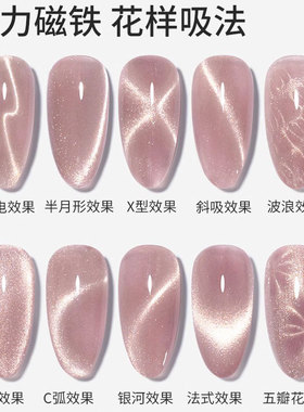 美甲工具双头强力猫眼磁铁