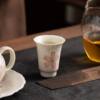 Zhuhe Pavilion hand-painted cherry blossom ceramic Kung Fu tea cup