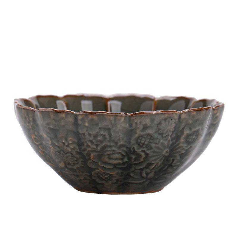 Imitation Song Dynasty Celadon Ge Kiln Wanhua Tea Cup Master Cup Tea Cup Guest Cup Xiaokui Mouth Cup Ceramic Tea Set Kung Fu Tea Cup
