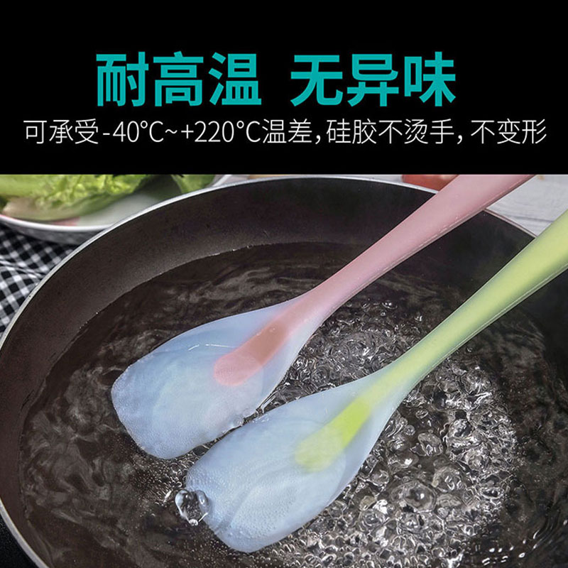 硅胶铲不粘锅专用锅铲汤勺炒菜铲子耐高温煎铲沙律铲食品级厨具