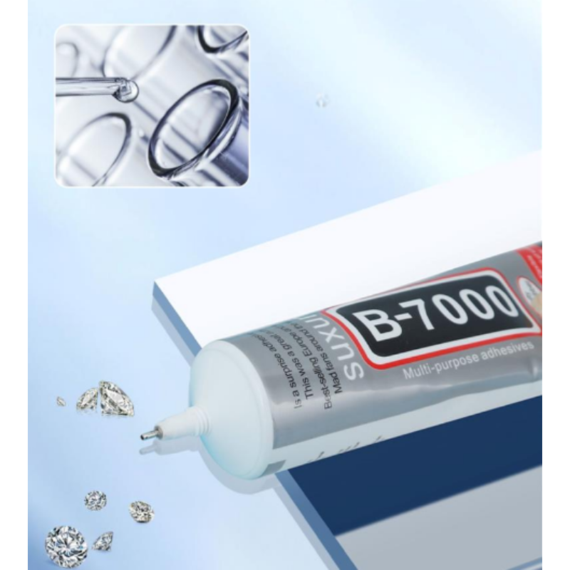 b7000粘珠宝胶镶嵌专用沾首饰品珍珠耳环耳钉琥珀蜜蜡翡翠宝石玉 - 图0