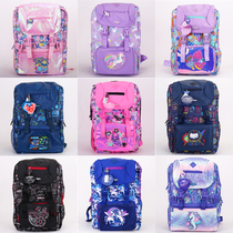 Special price Australia ssigle double buckle schoolboy waterproof minus negative school bag child girl boy double shoulder bag