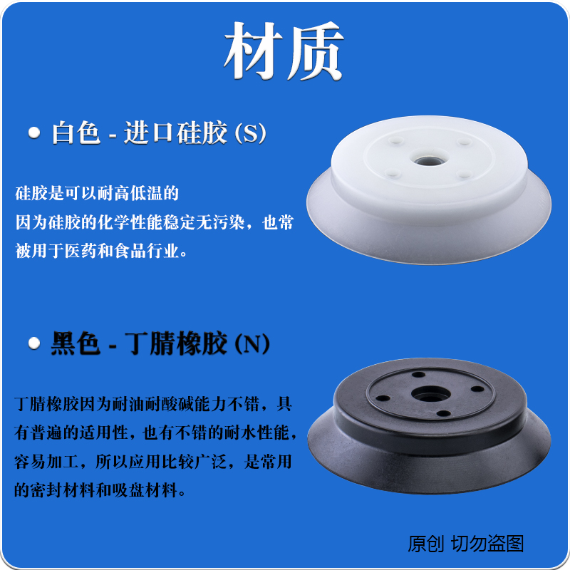 机械手真空吸盘H32/H40/H50/H63/H80/H100/H125玻璃吸盘 强力耐磨,淘宝优惠券,粉丝福利购,淘宝优惠卷