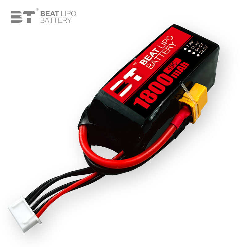 BT LIPO倍特电池1800mAh/2S-6S/7.4V-22.2V/45C/航模电池-图2