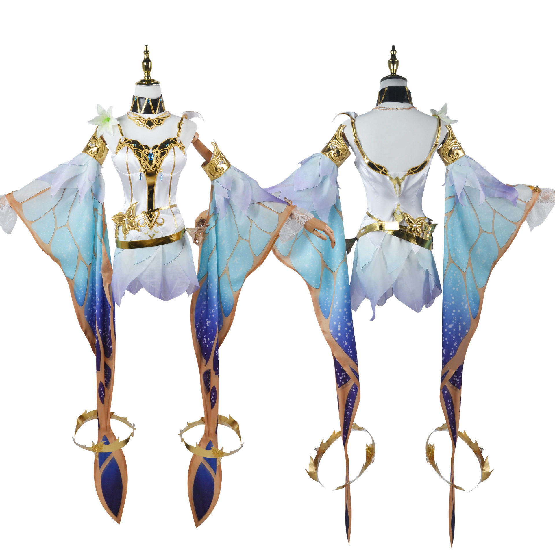雾都王者荣耀cos貂蝉金色仲夏夜之梦cosplay二次元动漫游戏服装女