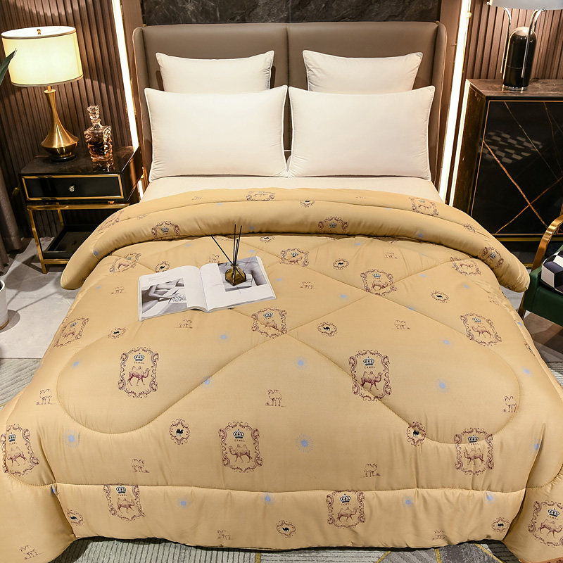 驼绒被礼盒装加厚保暖被子冬被羊毛被芯春秋被驼毛被礼品包邮家纺,淘宝优惠券,粉丝福利购,淘宝优惠卷