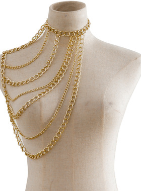 合金扭链女个性时尚演出饰品