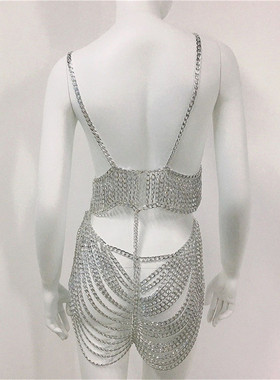 铝合金平压链条女个性夸张