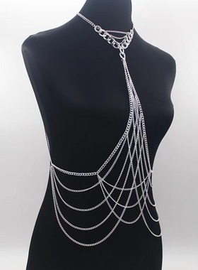 链条身体链合金时尚磨链女