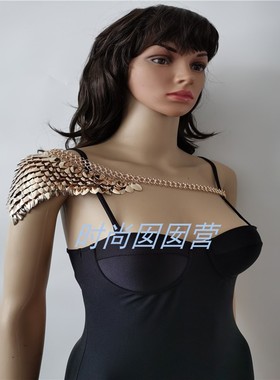 欧美饰品男女款重工拍摄身体链