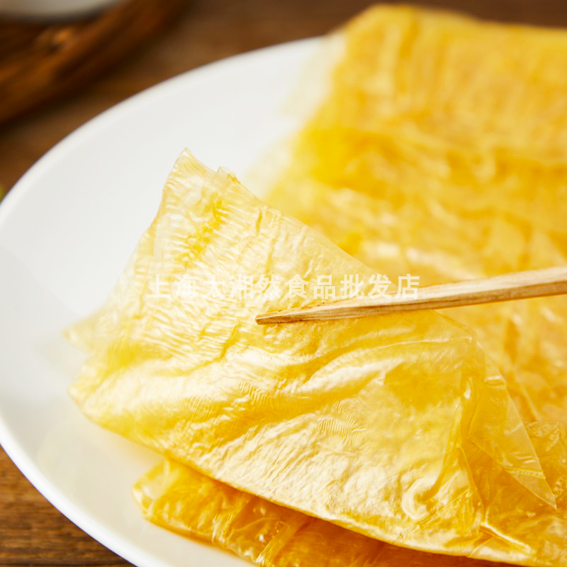 上海清美 豆腐皮豆皮肉卷大豆腐衣手工头层油豆皮 嫩薄软新老包装,淘宝优惠券,粉丝福利购,淘宝优惠卷