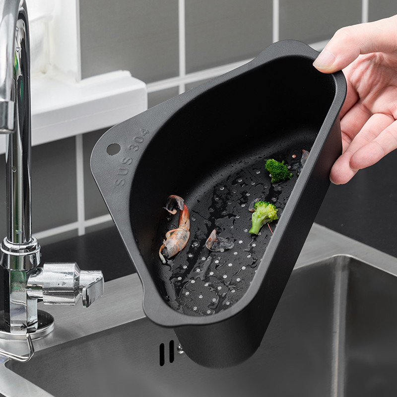 onlycook 厨房水槽沥水篮304不锈钢洗菜洗菜盆倒剩菜剩饭过滤神器,淘宝优惠券,粉丝福利购,淘宝优惠卷
