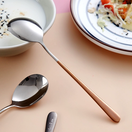 onlycook Корейская ложка из нержавеющей стали, посуда для домашнего использования, детский комплект, нержавеющая сталь AISI 304