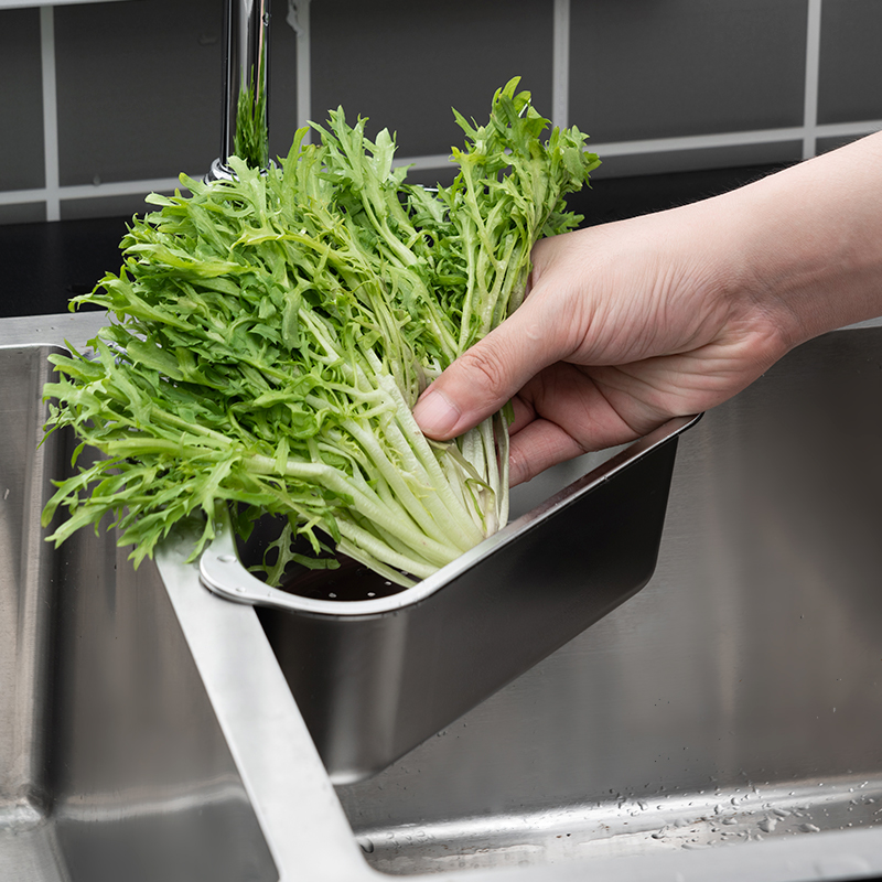 onlycook 厨房水槽沥水篮304不锈钢洗菜洗菜盆倒剩菜剩饭过滤神器,淘宝优惠券,粉丝福利购,淘宝优惠卷