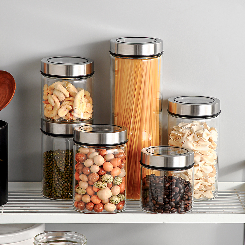 Onlycook kitchen glass jar seal jar