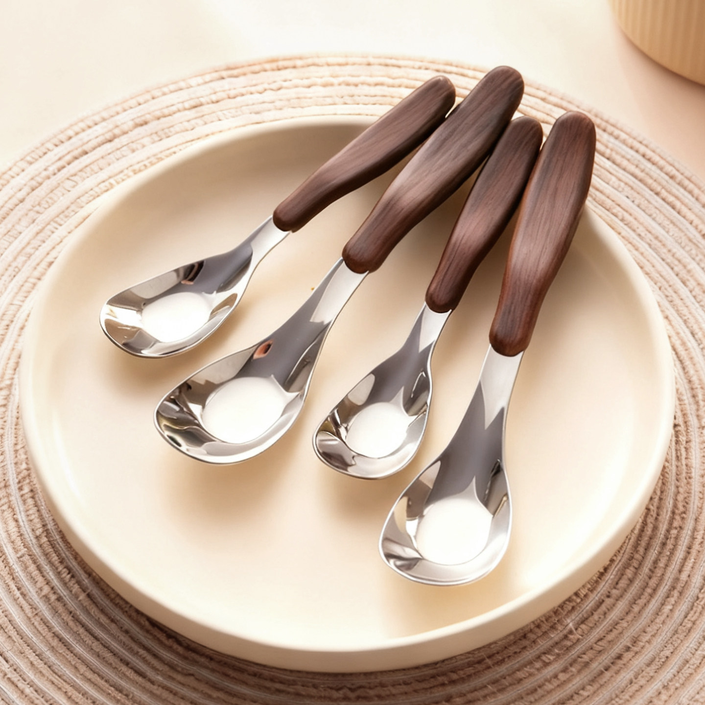 onlycook复古勺子食品级不锈钢儿童元宝勺吃饭勺家用甜品汤勺调羹,淘宝优惠券,粉丝福利购,淘宝优惠卷