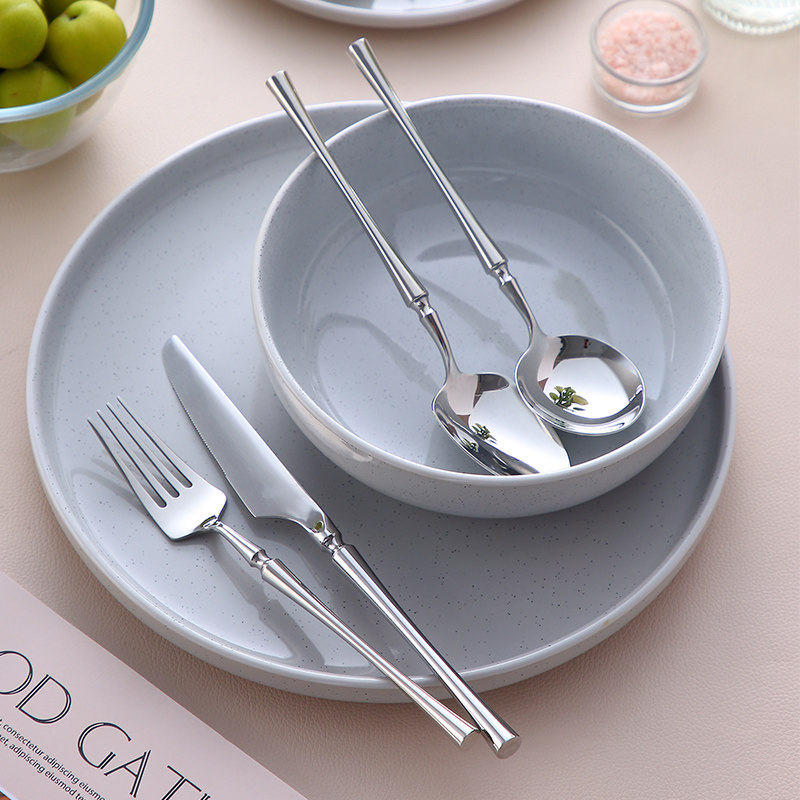 onlycook 轻奢牛排刀叉套装小蛮腰304不锈钢西餐餐具家用勺子叉子,淘宝优惠券,粉丝福利购,淘宝优惠卷