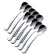 Support stainless steel children's mixing dessert spoon