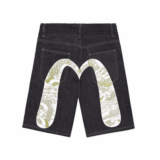 EH MD Zip Shorts Embroidered Summer Camouflage Jeans