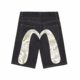 EH MD Zip Shorts Embroidered Summer Camouflage Jeans