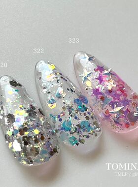 美甲亮片 2024年爆款七里香贝加尔湖畔闪片合集 Tomi指甲装饰品