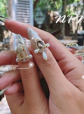 11月新款 灵巧链双用 LZ饰品 U3美甲