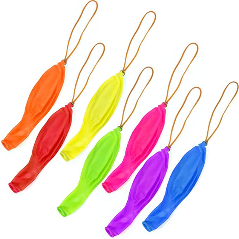 5/10Pcs Punch Balloons with Rubber Band 18inch Thicken Fun B-图1