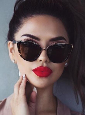 Luxury Cat Eye Sunglasses Women Luxury Brand Designer Vintag
