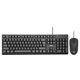 AOC keyboard and mouse set wired office USB desktop