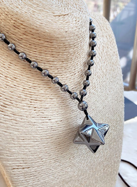 太赫兹石卡巴星吊坠情侣