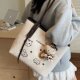 High-end versatile shoulder large bag for women 2026 new trendy fashionable casual simple large-capacity commuter tote bag