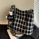 This year's popular bags for women large capacity 2026 new trendy fashion bucket shoulder bag high-end commuter tote bag