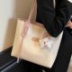 Large-capacity commuter versatile niche design tote bag