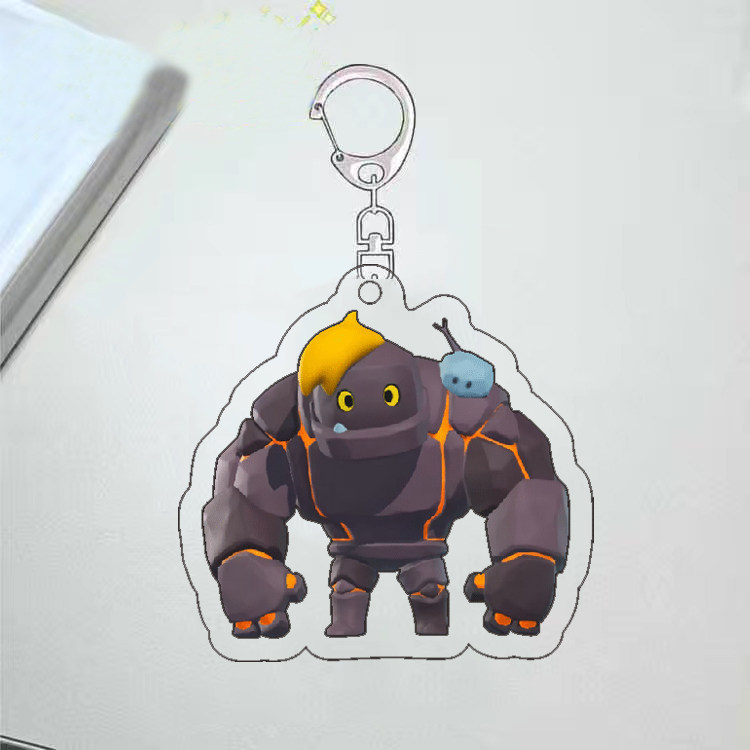 蛋仔派对挂件蛋仔派对周边神奇艾比蛇尾犬贝雷塔钥匙扣可爱闺蜜书包亚克力挂件