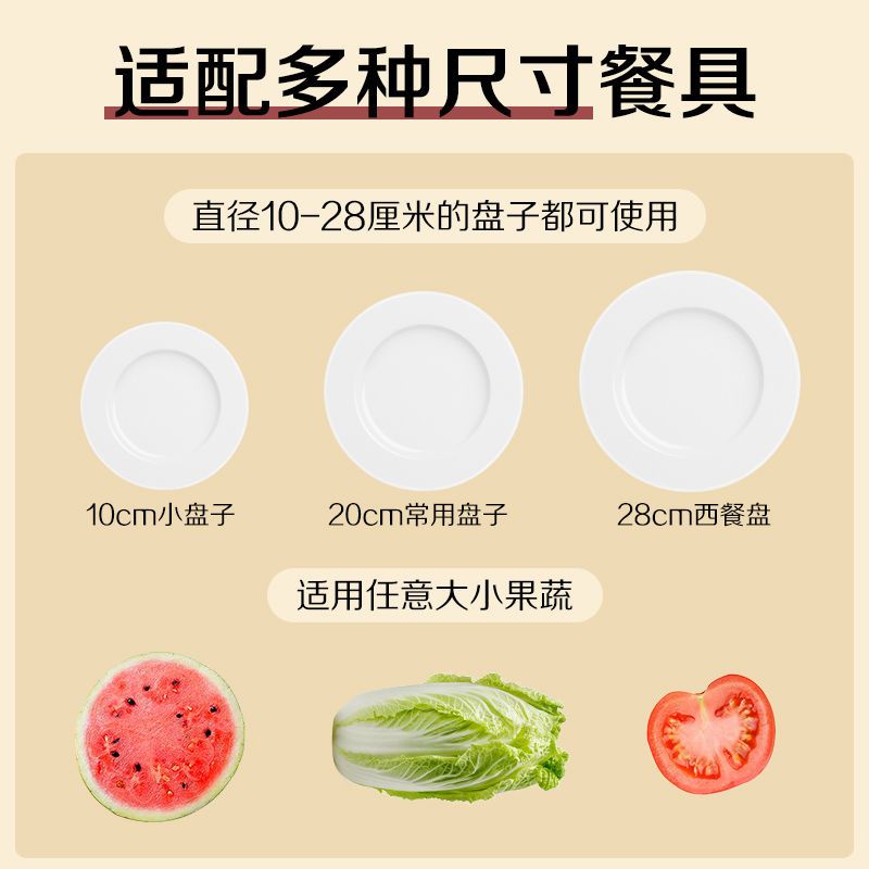 保鲜膜食品级家用保鲜膜套罩一次性加厚冰箱剩菜剩饭碗套松紧口-图2