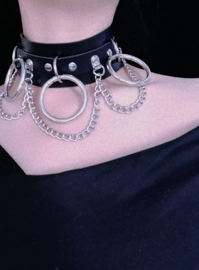 朋克项链项圈女颈环亚文化配饰