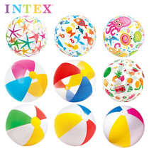 New INTEX inflatable beach ball children play water toy ball adult water pool water polo handball