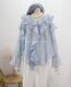 ເສື້ອກັນໜາວ Babydoll ລະດູໃບໄມ້ປົ່ງແລະລະດູຮ້ອນປີ 2026 ຂອງຝຣັ່ງ ຄໍ V