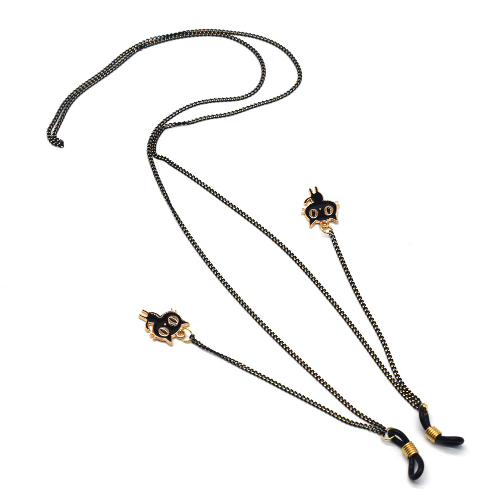 Clove 饼干人眼镜链流苏爱心十字架眼睛墨镜链潮男女创意太阳镜链 - 图1